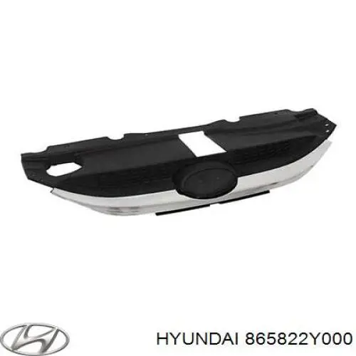 865822Y000 Hyundai/Kia решетка бампера переднего правая