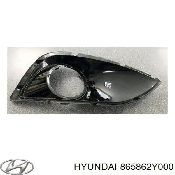 865862Y000 Hyundai/Kia решетка бампера переднего правая