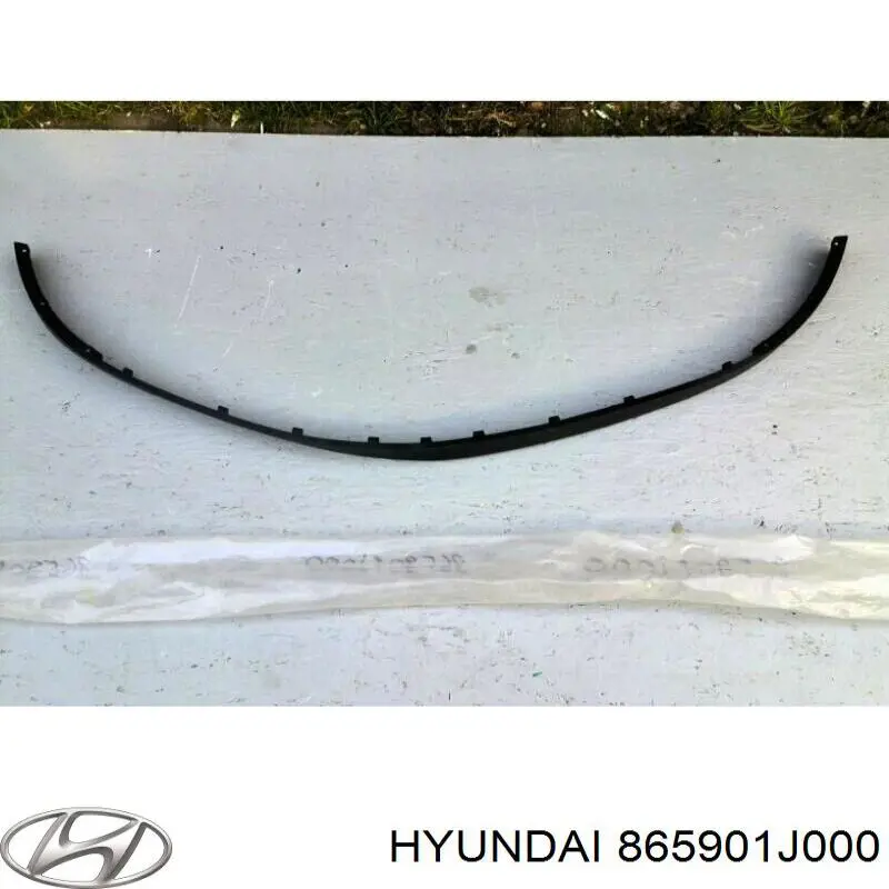 Moldura do pára-choque dianteiro para Hyundai I20 (PB)