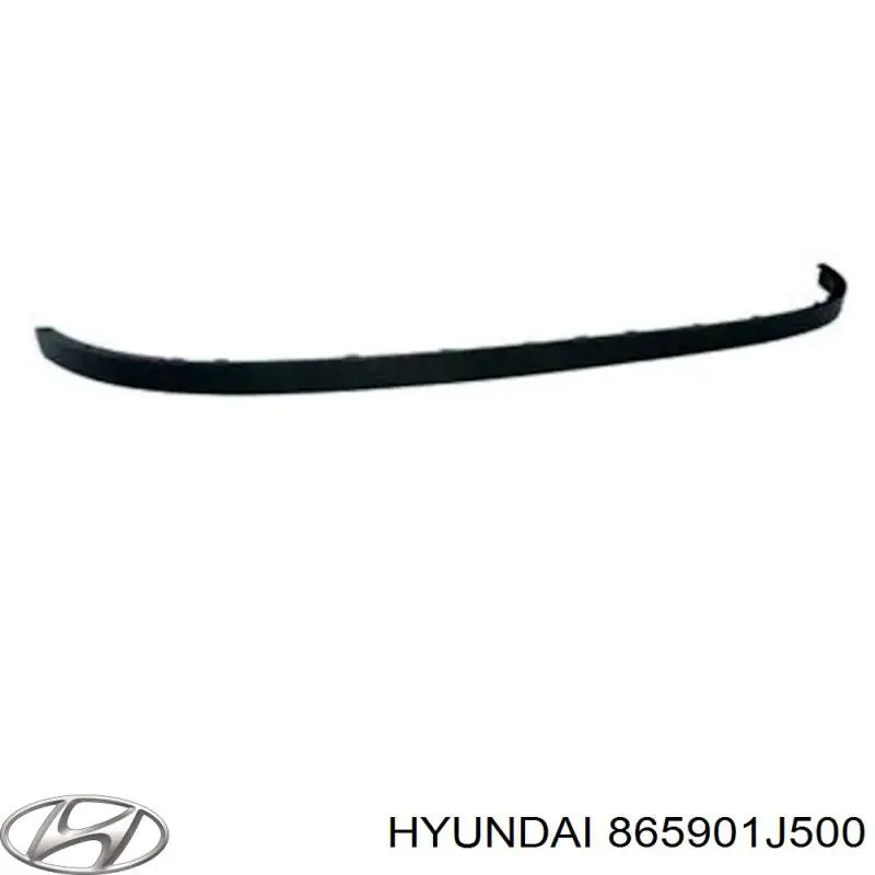 865901J500 Hyundai/Kia спойлер переднего бампера