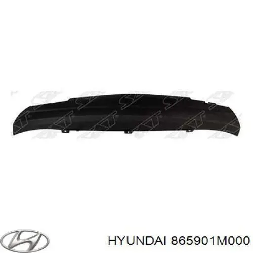 865901M000 Hyundai/Kia Молдинг решетки переднего бампера, нижний