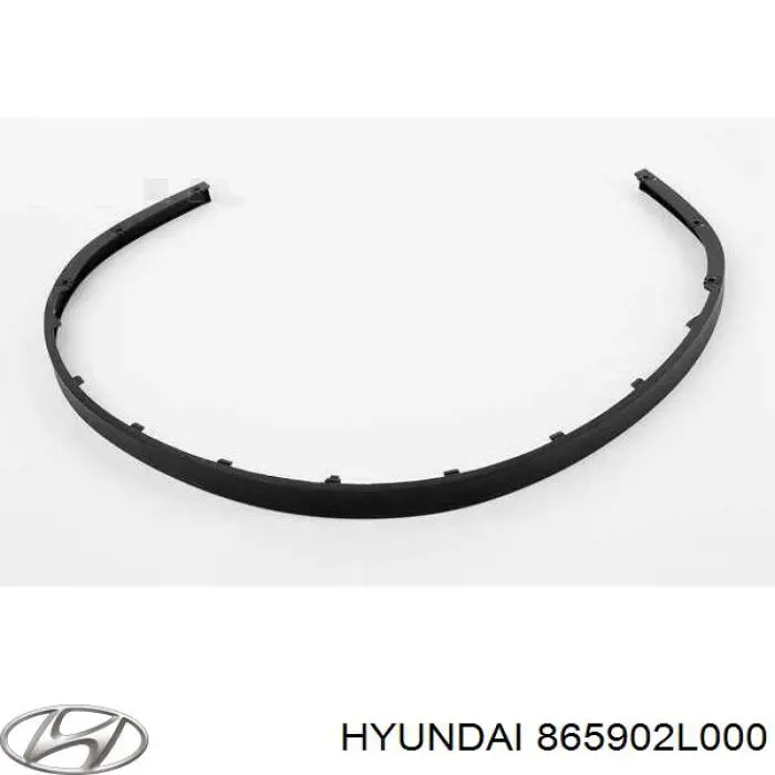 Спойлер переднего бампера 865902L000 Hyundai/Kia