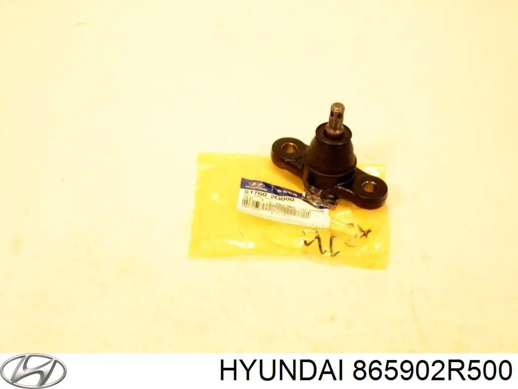 865902R500 Hyundai/Kia молдинг бампера переднего