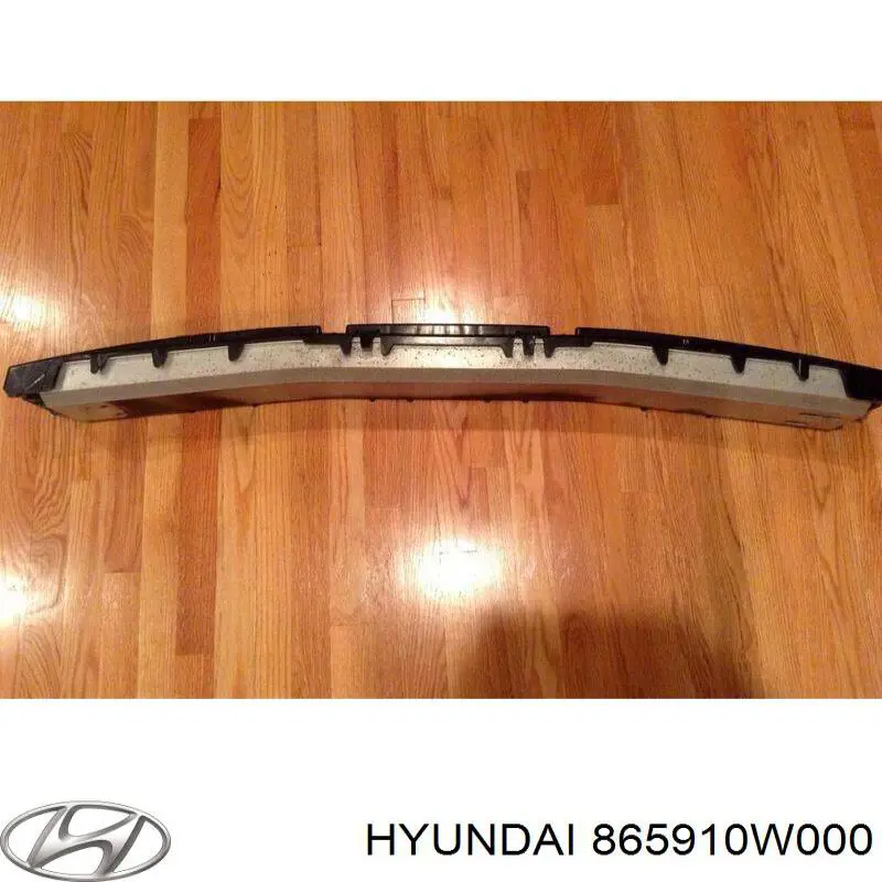 Спойлер переднего бампера на Hyundai Santa Fe II 