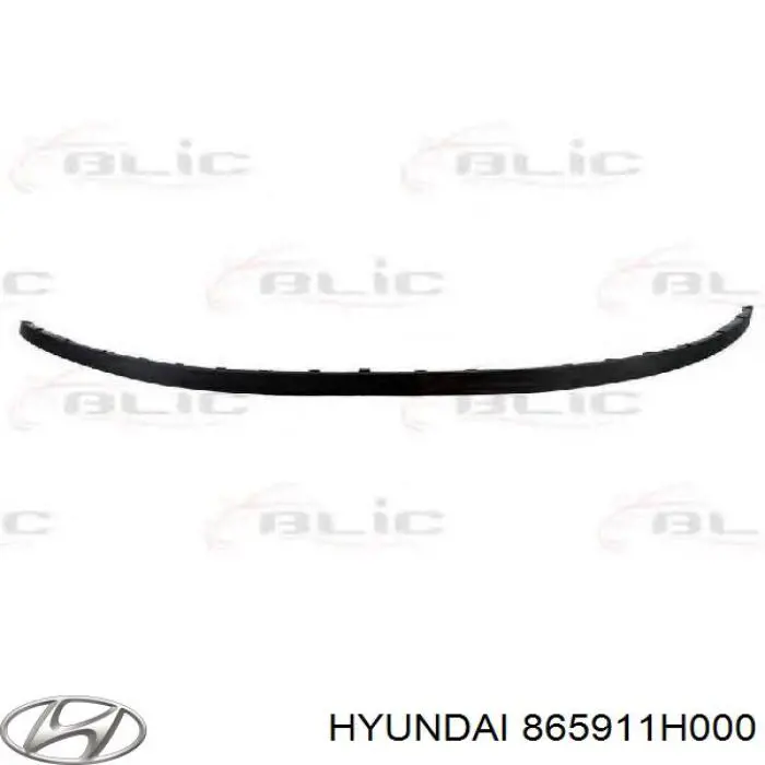 Спойлер переднего бампера 865911H000 Hyundai/Kia