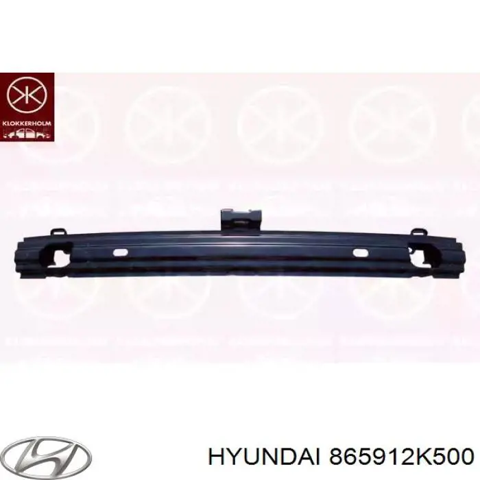 Усилитель переднего бампера 865912K500 Hyundai/Kia