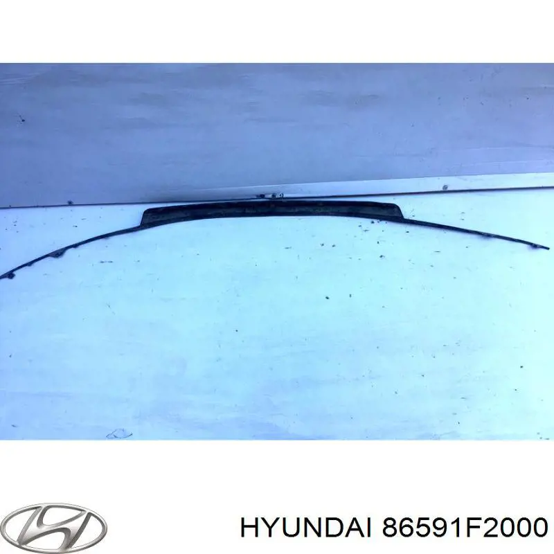 86591F2000 Hyundai/Kia spoiler do pára-choque dianteiro