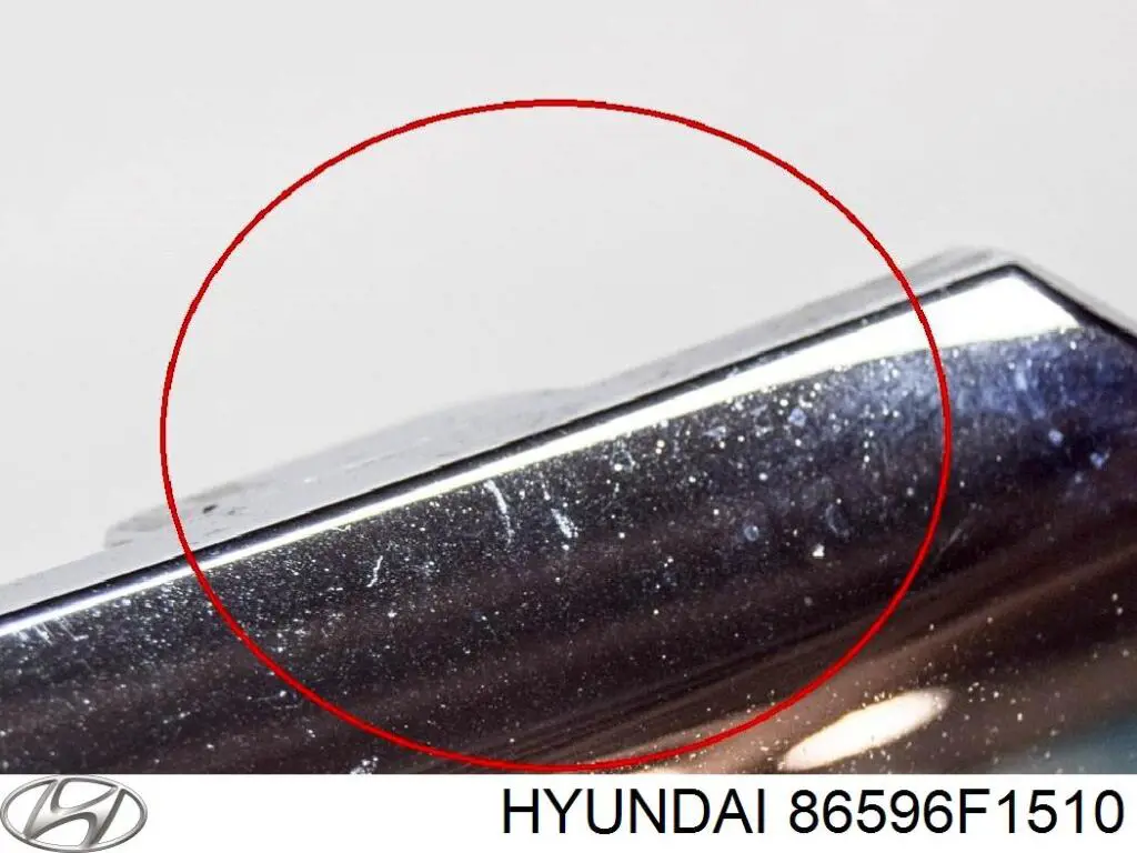 86596F1510 Hyundai/Kia молдинг бампера переднего правый