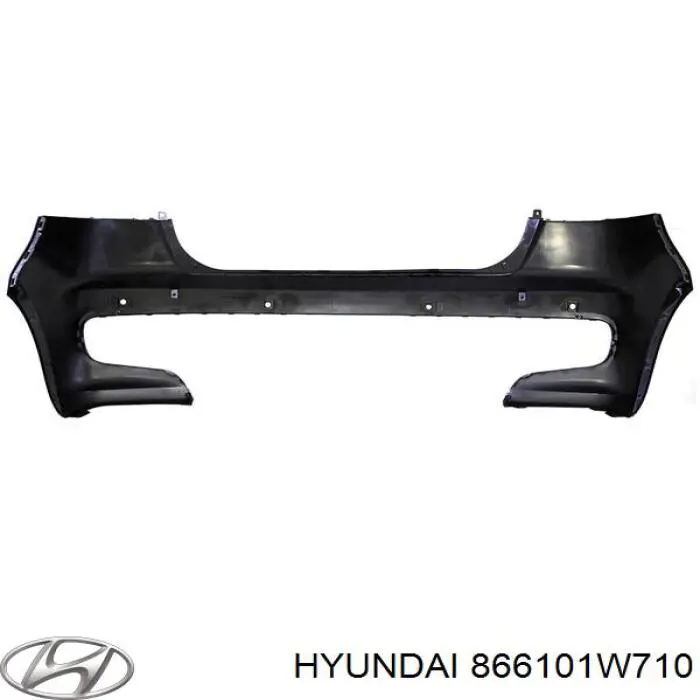 Купить 866101W710 Hyundai/Kia Задний бампер