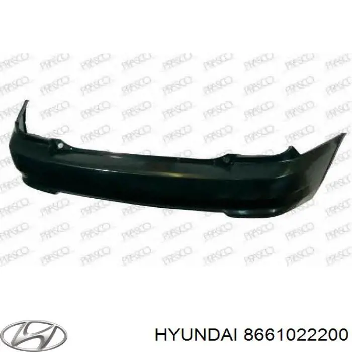 8661022200 Hyundai/Kia бампер задний