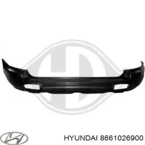 Задний бампер HY1100132 Various