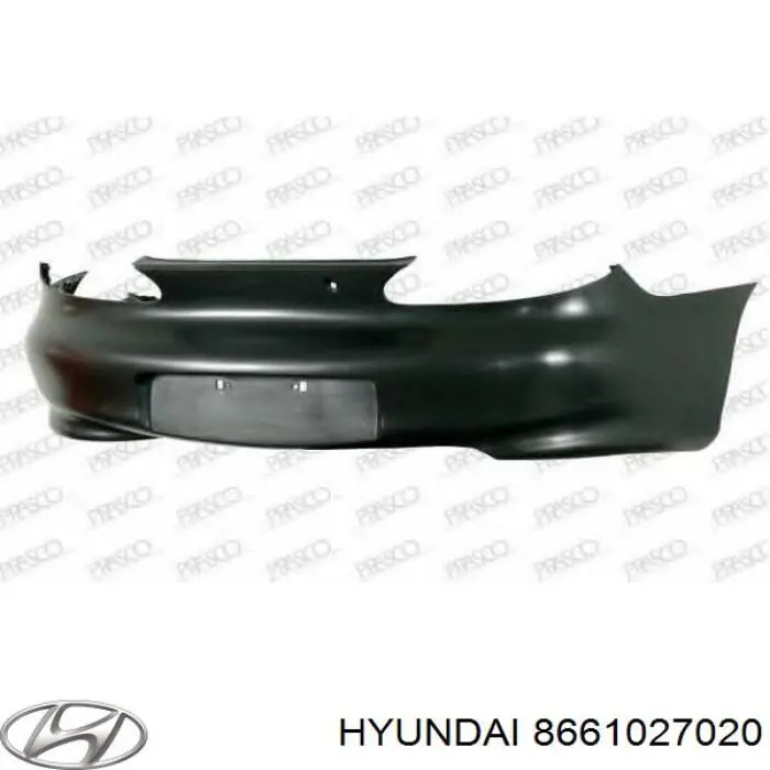 Бампер задний Hyundai Coupe RD (Хундай Купе)