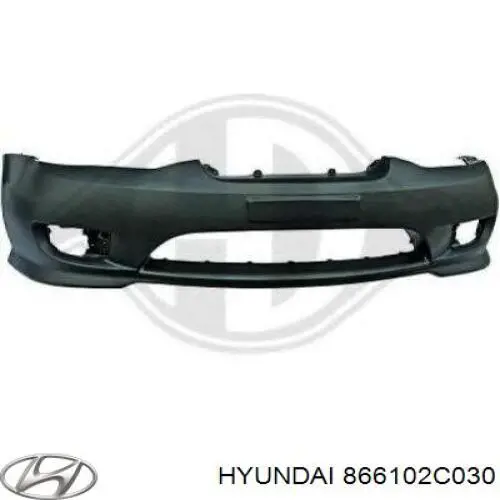 Бампер задний Hyundai/Kia 866102C030 цена, от 141.08 USD