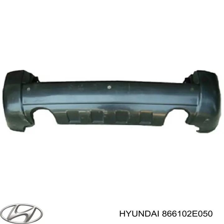 Бампер задний Hyundai/Kia 866102E050 цена, от 65.57 USD