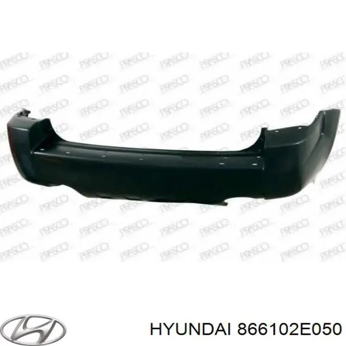 Купить 866102E050 Hyundai/Kia Задний бампер