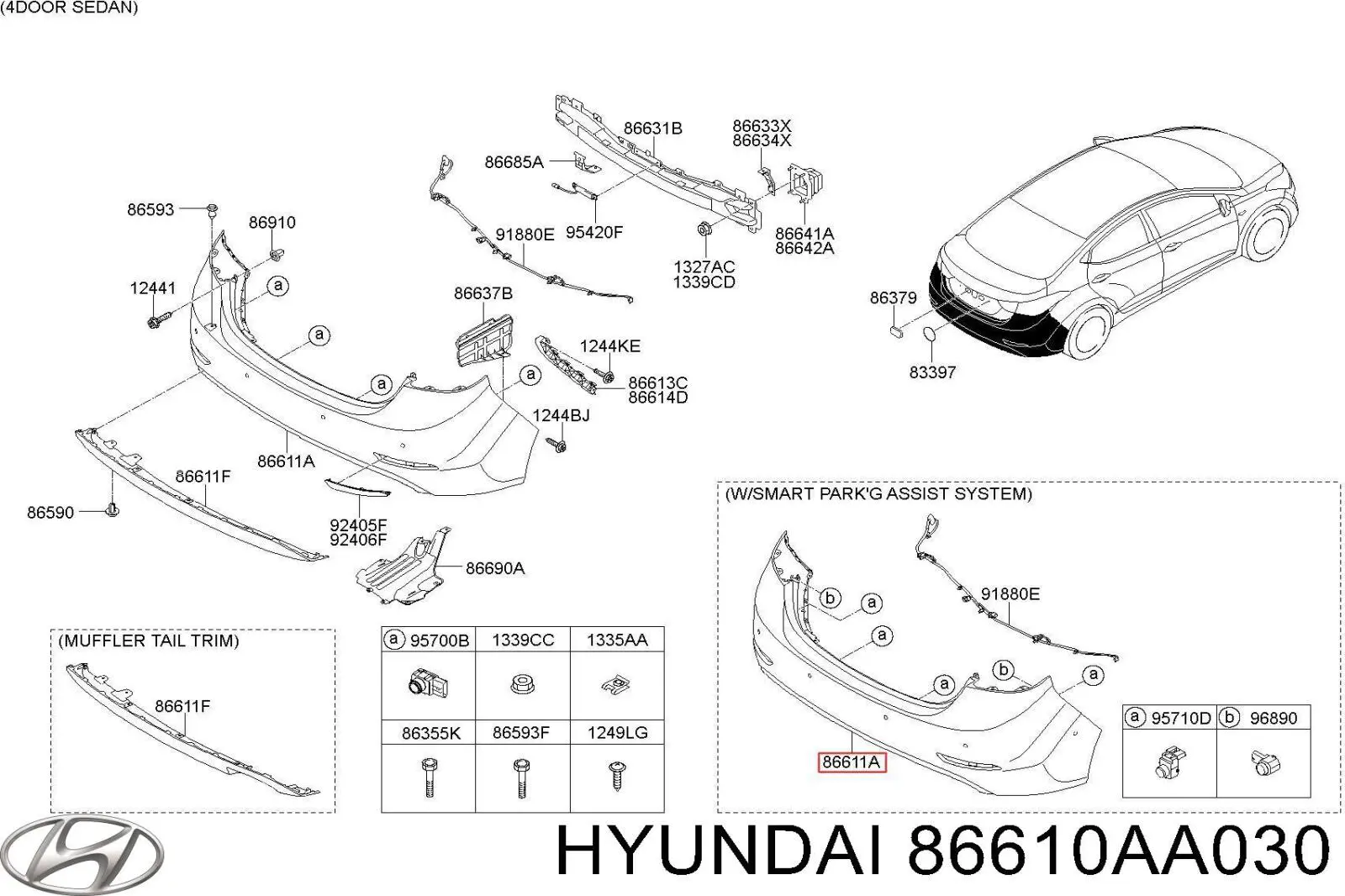  Hyundai/Kia 86610AA030 цена, от 427.74 USD