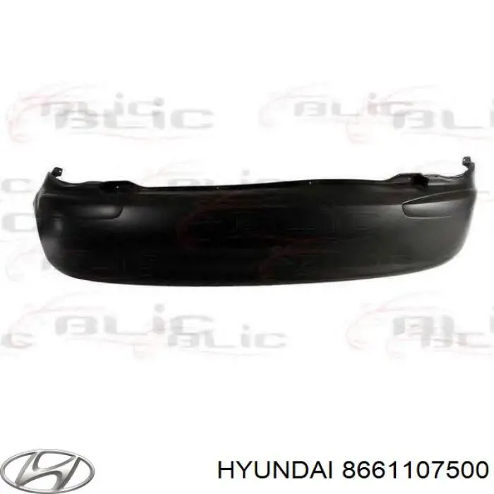 Купить 8661107500 Hyundai/Kia Задний бампер
