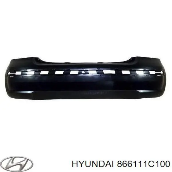 866111C100 Hyundai/Kia бампер задний