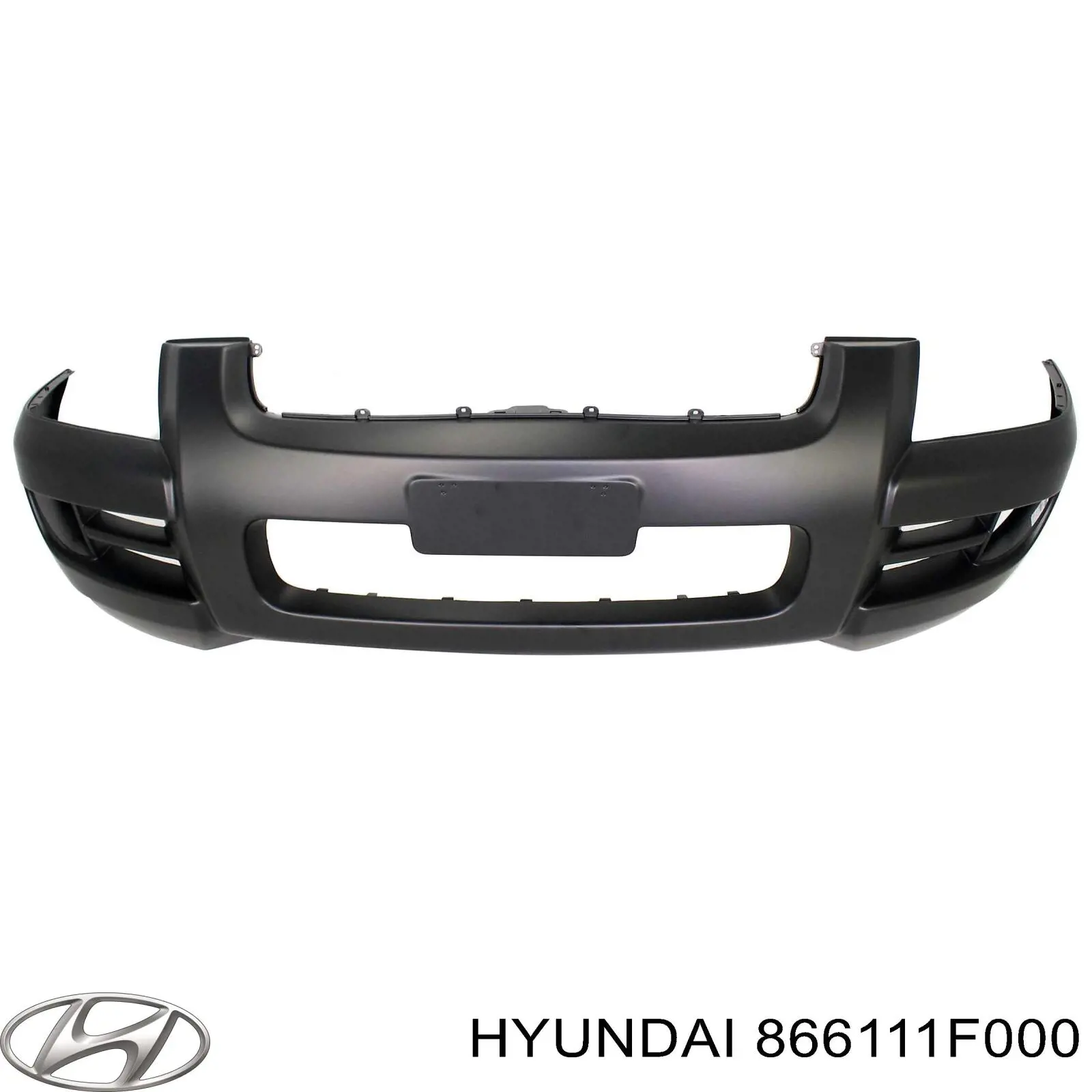 Купить 866111F000 Hyundai/Kia Задний бампер
