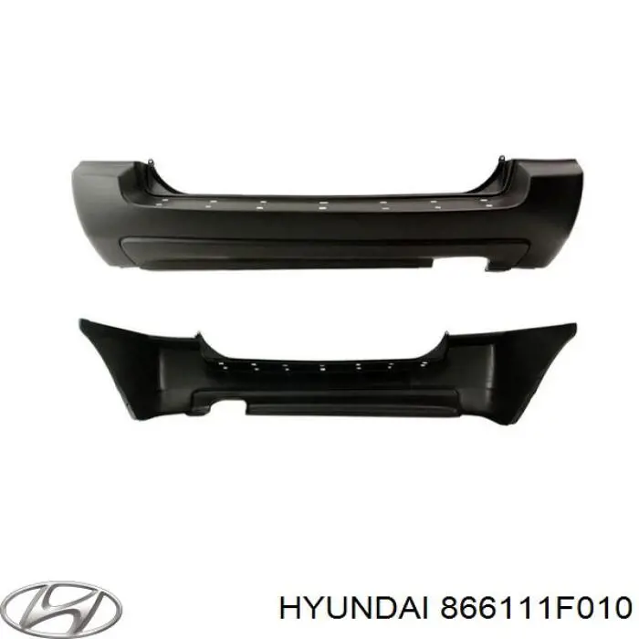 866111F010 Hyundai/Kia бампер задний