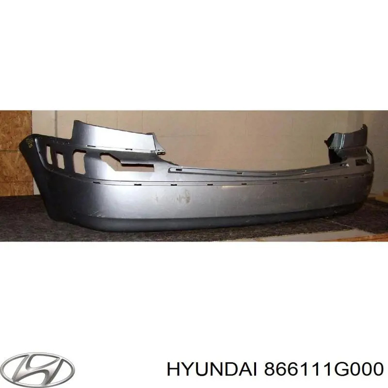 866111G000 Hyundai/Kia pára-choque traseiro