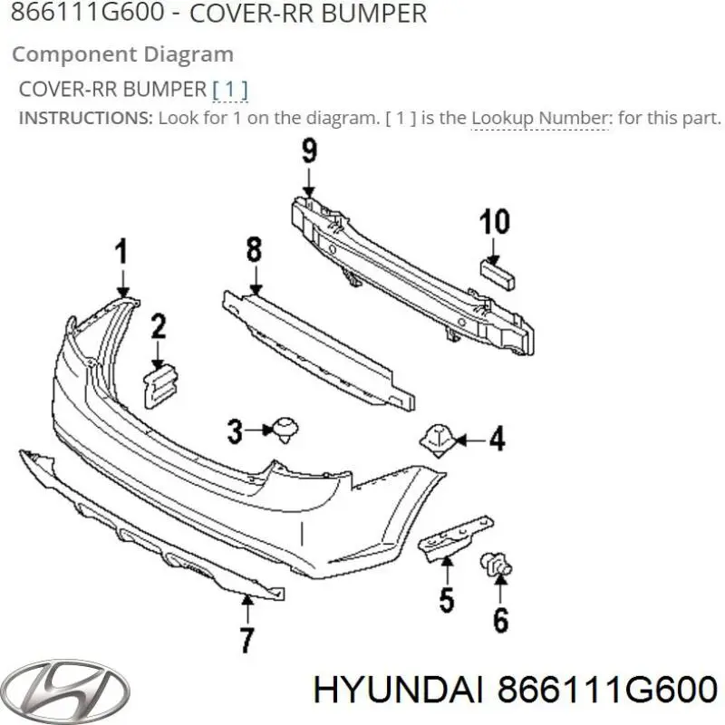 866111G600 Hyundai/Kia