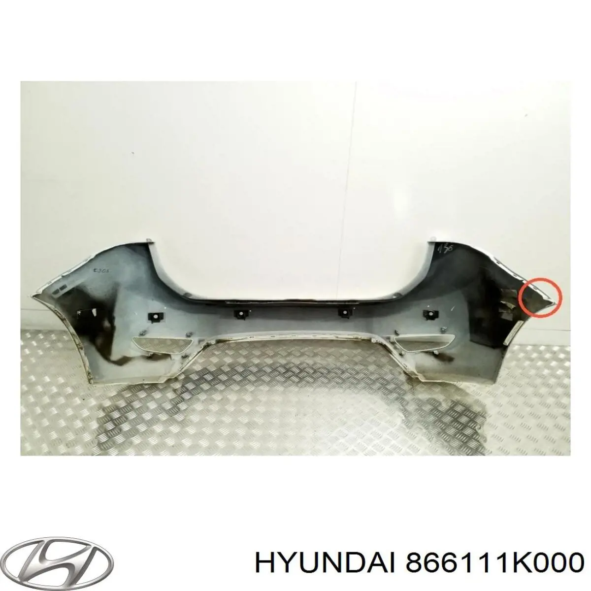 Бампер задний Hyundai/Kia 866111K000 цена, от 76.27 USD