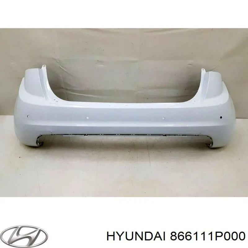 866111P000 Hyundai/Kia pára-choque traseiro