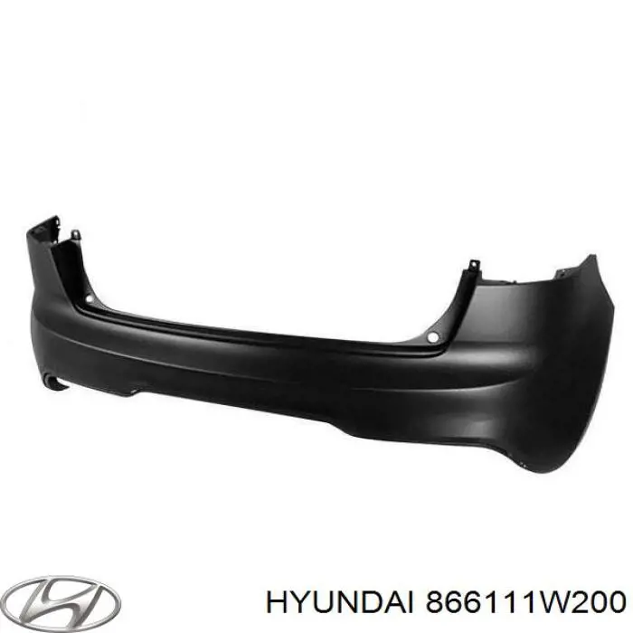Бампер задний Hyundai/Kia 866111W200 цена, от 173.76 USD
