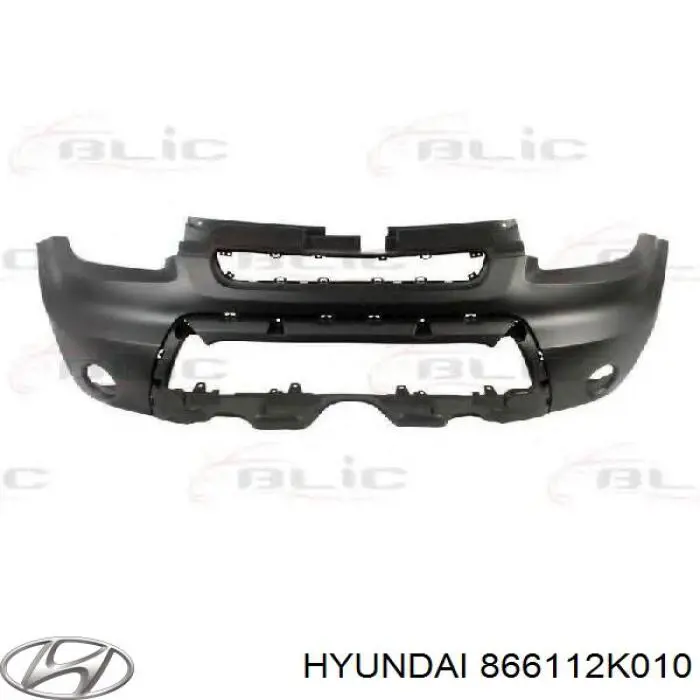 Задний бампер 866112K010 Hyundai/Kia