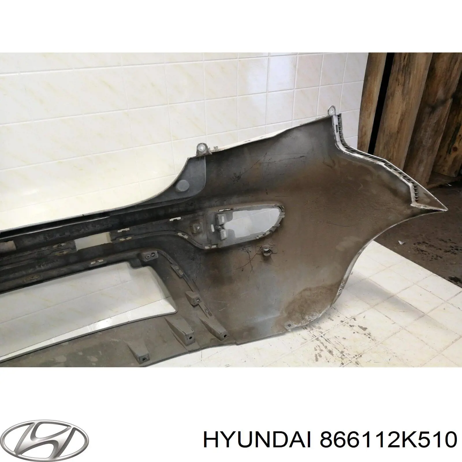 Купить 866112K510 Hyundai/Kia Задний бампер