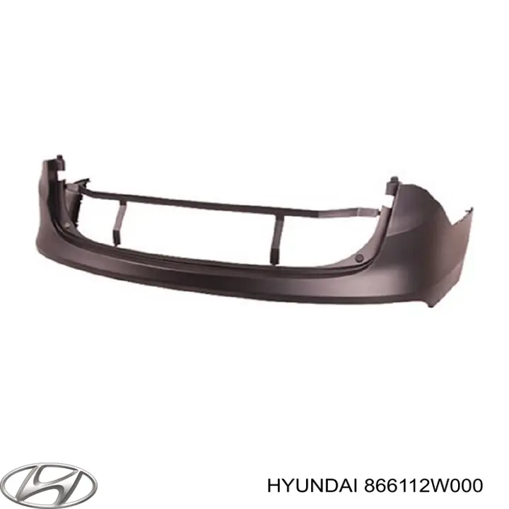 Купить 866112W000 Hyundai/Kia Верхняя часть заднего бампера