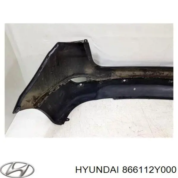 Бампер задний 866112Y000 Hyundai/Kia