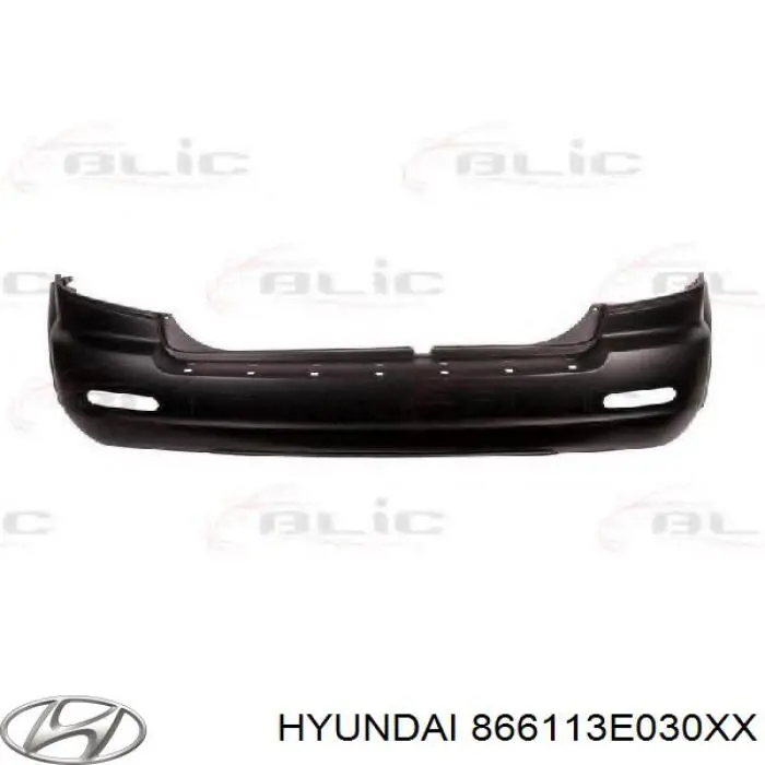 866113E030XX Hyundai/Kia бампер задний