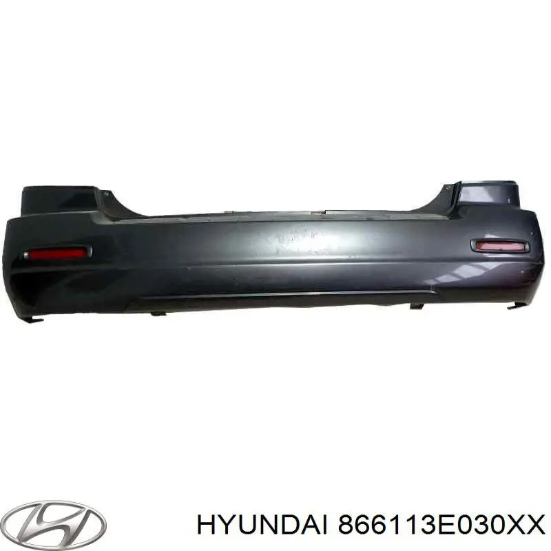 Купить 866113E030XX Hyundai/Kia Задний бампер