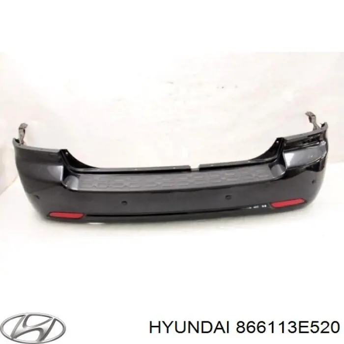 866113E520 Hyundai/Kia pára-choque traseiro