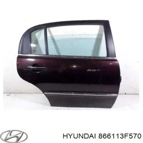 866113F570 Hyundai/Kia бампер задний