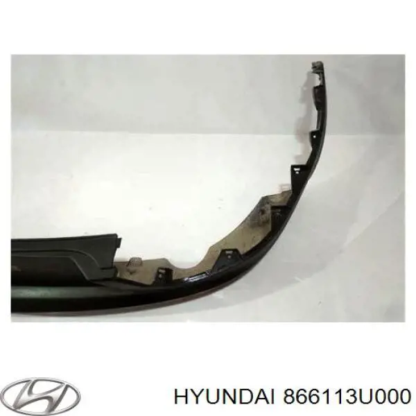 Бампер задній 866113U000 Hyundai/Kia