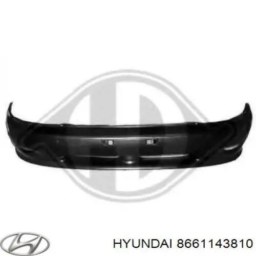 Бампер на авто Hyundai/Kia 8661143810 цена, от 42.26 USD