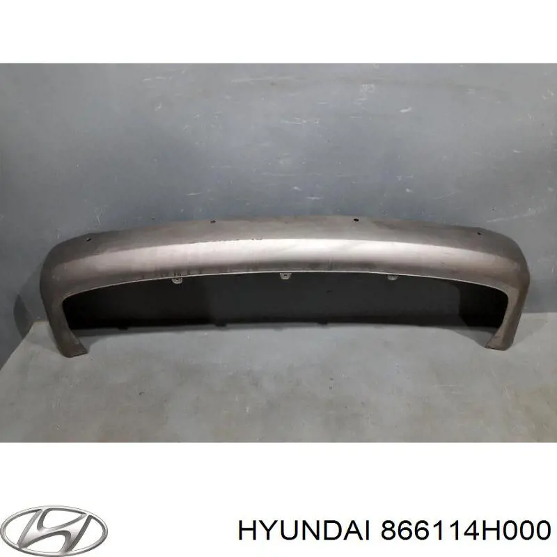 Бампер задний Hyundai H1 Starex (Хундай Н-1)