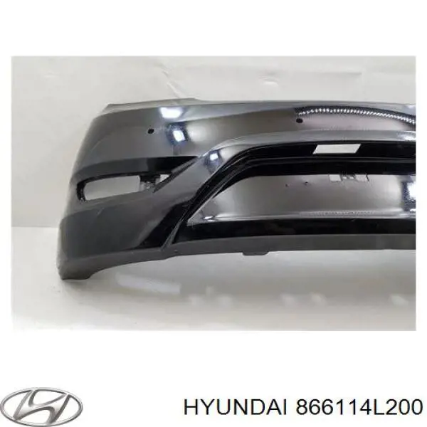 866114L200 Hyundai/Kia pára-choque traseiro