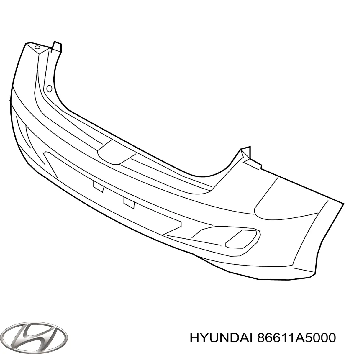  Hyundai/Kia 86611A5000 цена, от 190.04 USD