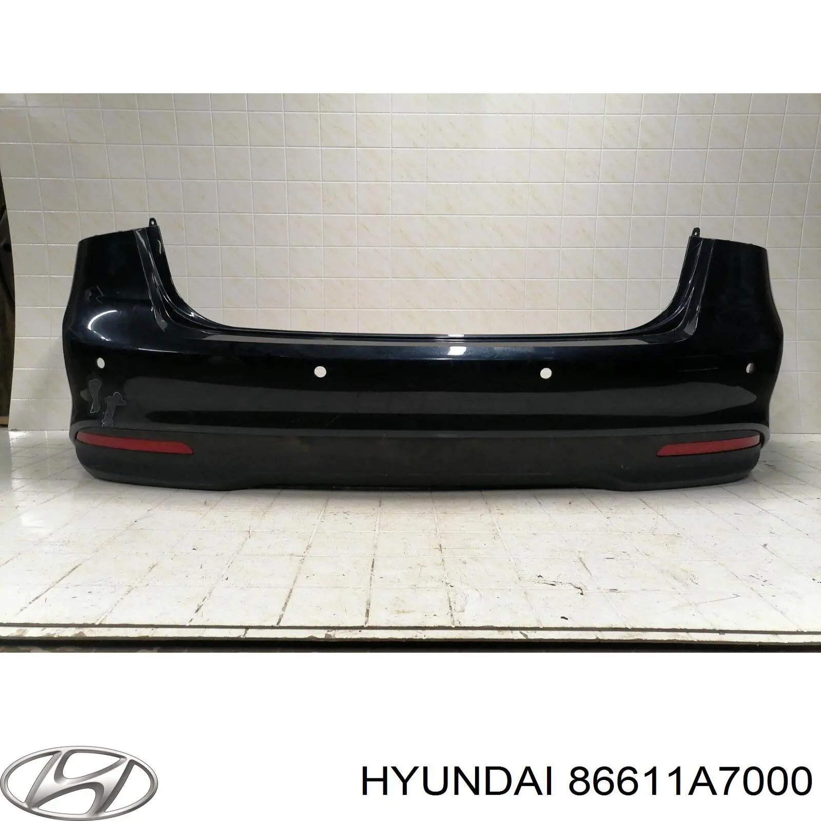  Pára-choque traseiro KIA Cerato III sedan (YD) (2012 - 2019) III