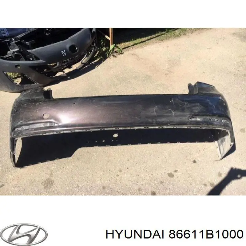 Pára-choque traseiro para Hyundai G80 