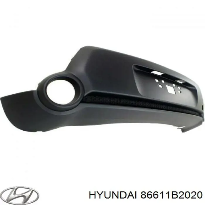 Бампер задний Hyundai/Kia 86611B2020 цена, от 183.71 USD