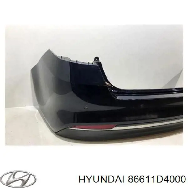86611D4000 Hyundai/Kia pára-choque traseiro