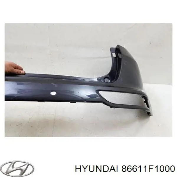 Купить 86611F1000 Hyundai/Kia Верхняя часть заднего бампера