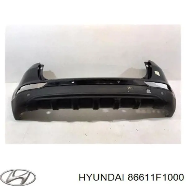 Верхняя часть заднего бампера 86611F1000 Hyundai/Kia