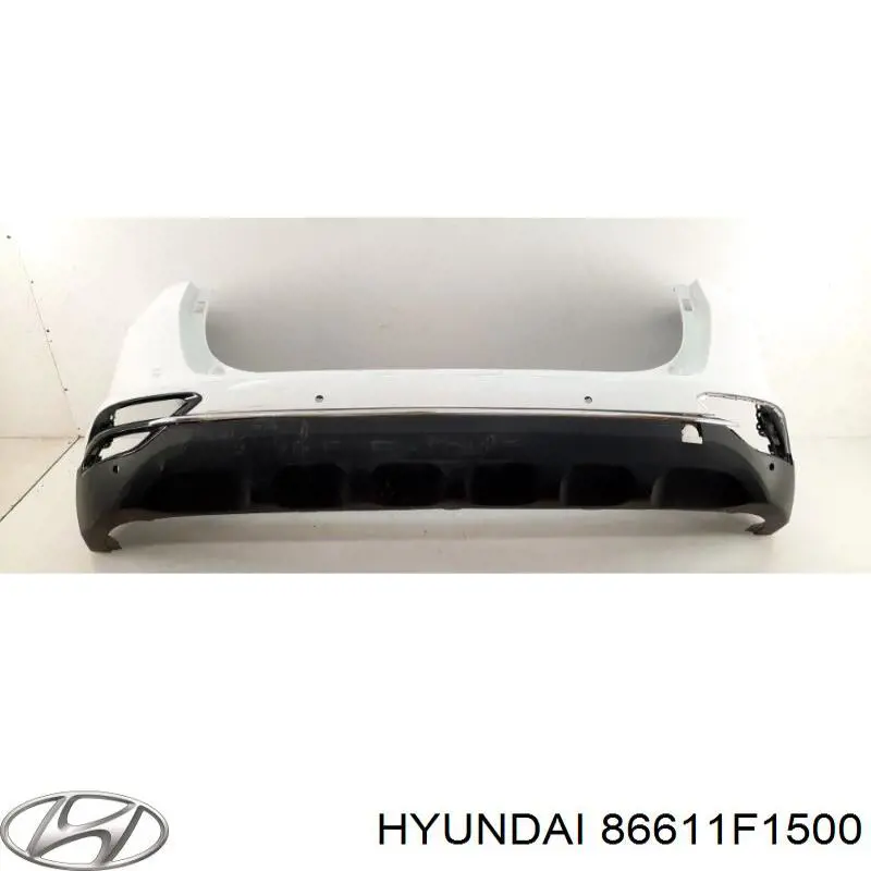 86611F1500 Hyundai/Kia pára-choque traseiro