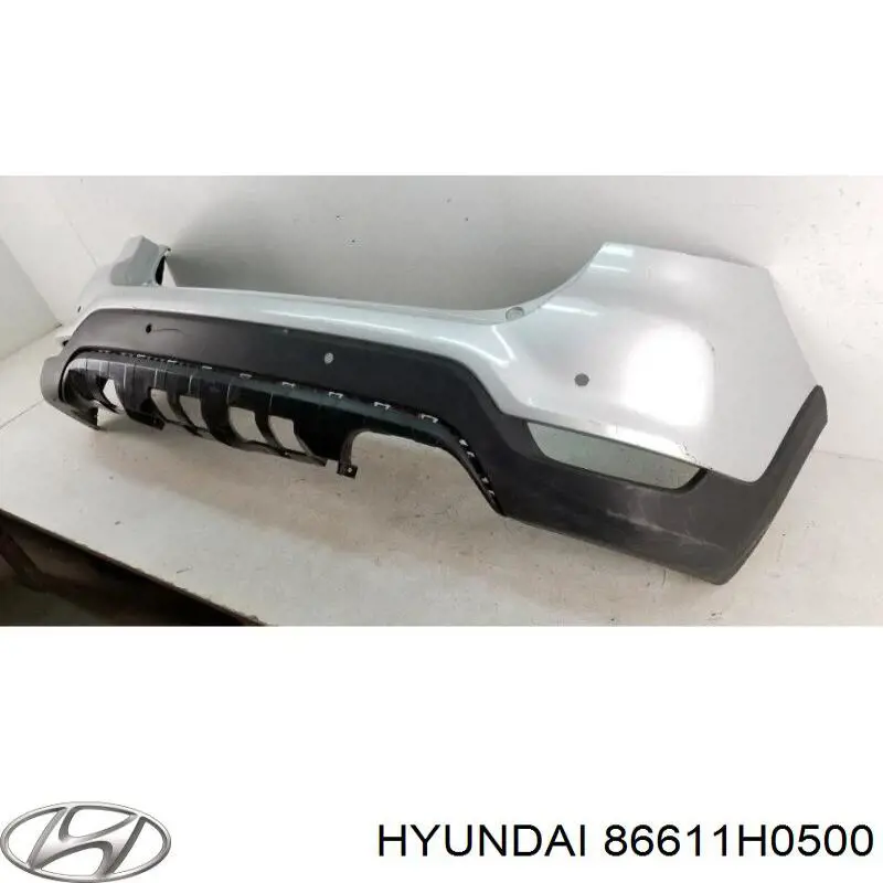 Бампер задний Hyundai/Kia 86611H0500